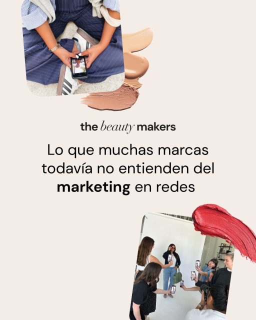 Las redes sociales están llenas de tendencias, pero entenderlas bien es otra historia.✨

En The Beauty Makers, como agencia especializada en marcas de belleza, analizamos las estrategias digitales desde una mirada que combina cultura digital, comportamiento de la audiencia y profundo conocimiento del sector.💄

Porque en marketing no se trata solo de seguir lo que pasa, sino de entender por qué pasa.📊

__

Social media is full of trends, but understanding them is a different story.✨

At The Beauty Makers, as a specialized beauty marketing agency, we approach digital strategy by combining cultural awareness, audience insights and a deep understanding of the beauty industry. 💄

Because in marketing, it’s not just about following what’s happening — it’s about understanding why it’s happening. 📊

#BeautyMarketing #DigitalStrategy
#BeautyIndustry #SocialMediaInsights #MarketingTrends