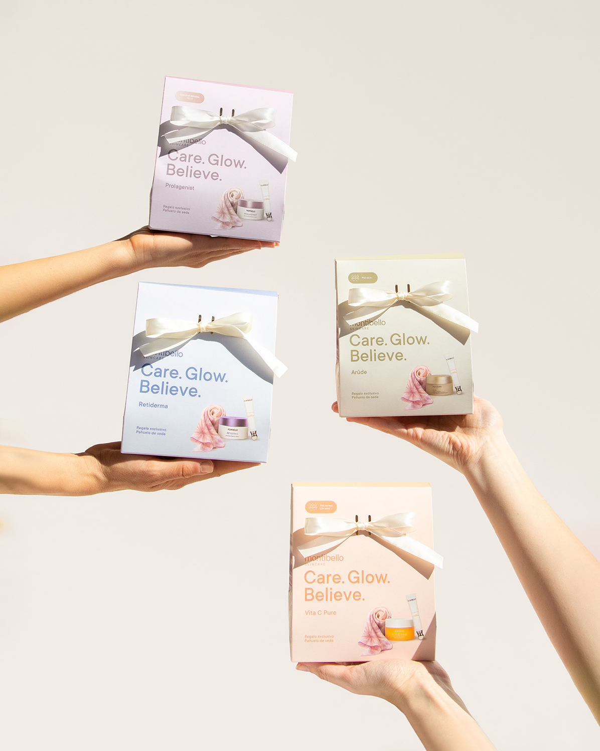 Hay lanzamientos que nos emocionan por su capacidad de unir ciencia y arte, y la propuesta de @montibello_skincare para este Día de la Madre es el ejemplo perfecto. 🌸 

Esta primavera, la marca rinde homenaje al cuidado que inspira con sus nuevos packs de edición limitada. Una combinación de alta eficacia antiedad y un detalle que marca la diferencia: un pañuelo de seda de coleccionista diseñado en exclusiva.

En la agencia nos ha cautivado la delicadeza de esta campaña, donde cada cofre es mucho más que un tratamiento; es un tributo a quienes nos enseñaron a amar nuestra propia piel.

✨ Descubre la colección Care. Glow. Believe. de @montibello_skincare y encuentra el regalo perfecto.

___

Some launches truly inspire us through their ability to blend science and art, and @montibello_skincare’s latest proposal for Mother’s Day is the perfect example. 🌸

This spring, the brand pays tribute to the care that inspires us with their new limited-edition sets. A combination of high-performance anti-ageing efficacy and a distinctive touch: an exclusively designed collector’s silk scarf.

At the agency, we have been captivated by the sheer elegance of this campaign, where each set is much more than just a treatment; it is a tribute to those who taught us how to love our own skin. ✨

Discover the Care. Glow. Believe. collection by @montibello_skincare and find the perfect gift.

#TheBeautyMakers #MontibelloSkincare #MothersDayGift #SkincareScience